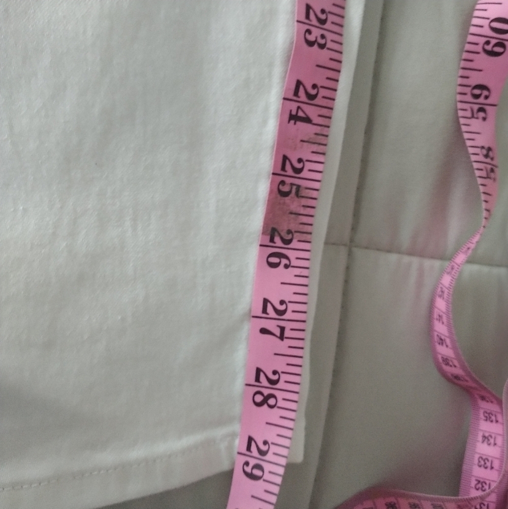 Michael Kors Izzy Skinny White Jeans 14 - Picture 15 of 15